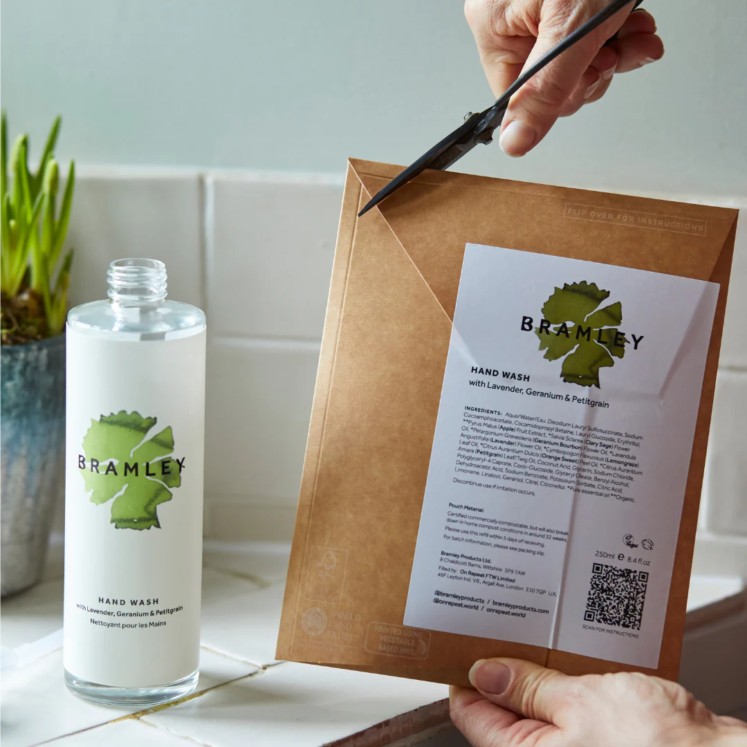 Hand Wash Compostable Refill Pouch - Image 3